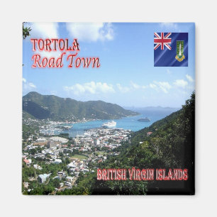 VG - British Virgin Islands - Tortola - Road Town Magnet