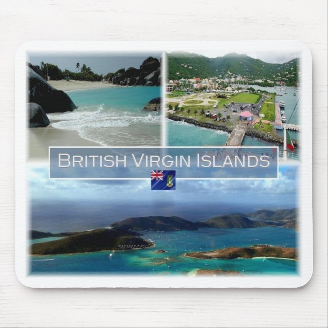 VG British Virgin Islands - Virgin Gorda - Mouse Mat (Front)
