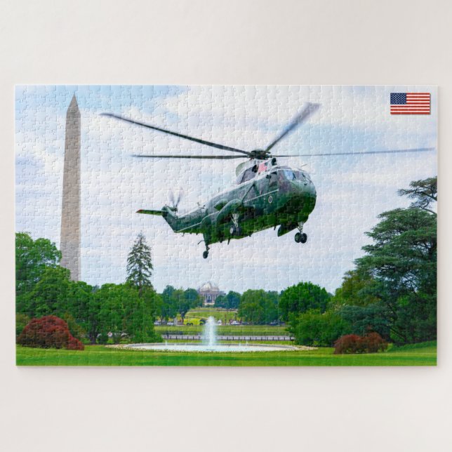 VH-3D SEA KING (20x30 INCH) Jigsaw Puzzle (Horizontal)