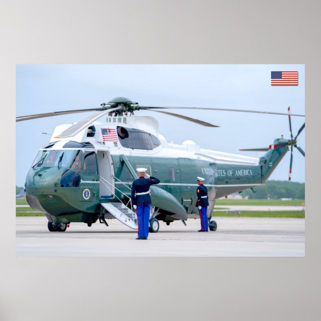 VH-3D SEA KING POSTER (Front)