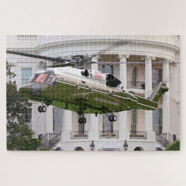 VH-92A PATRIOT MARINE ONE (20x30 INCH) Jigsaw Puzzle (Horizontal)