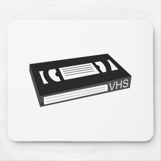 VHS Cassette Tape Mouse Mat (Front)