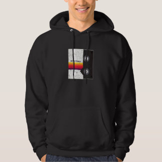 Vhs Retro Nostalgia Retro Stripe Cover Never Forge Hoodie