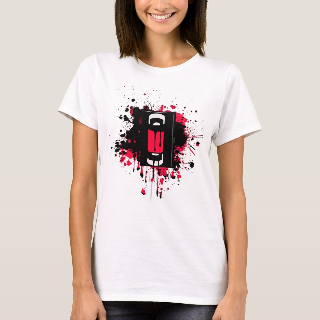 VHS Splat T-Shirt (Front)