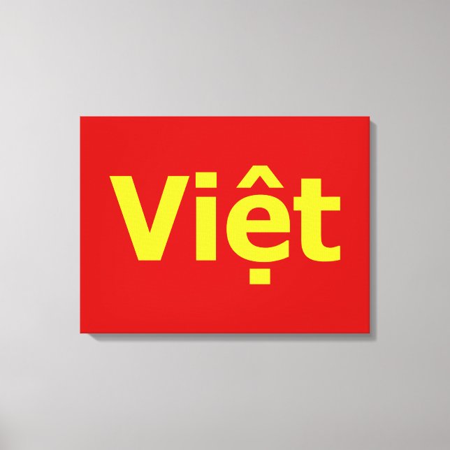 Việt Canvas Print (Front)