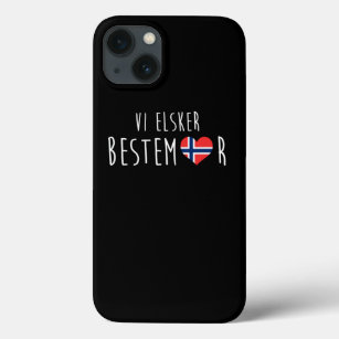 Vi Elsker Bestemor We Love Grandma Norwegian Desig Case-Mate iPhone Case