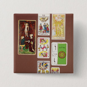 VI The Lovers 15 Cm Square Badge