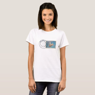 Via Airpig - flying pig airmail T-Shirt