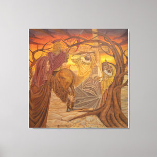 Via Crucis Canvas Print