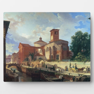 Via Fatabene Fratelli, Milan, 1830 Plaque