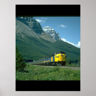 Via FP-7 #6302 leads Train #2_Trains Poster