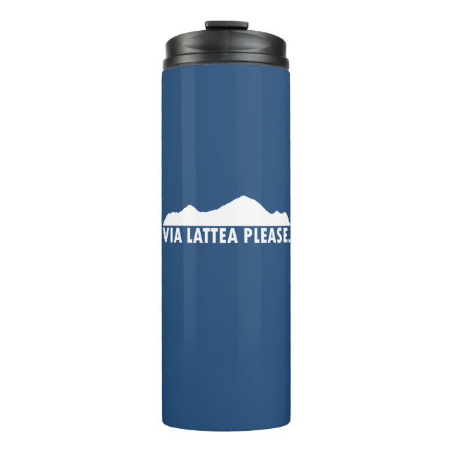 Via Lattea Please Thermal Tumbler (Front)