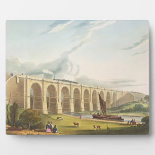Viaduct across the Sankey Valley, plate 4 from 'Li Plaque