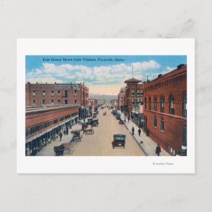 Viaduct View of East Centre Street Postcard