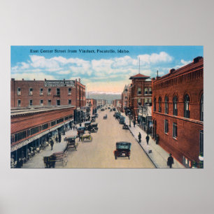 Viaduct View of East Centre Street Poster