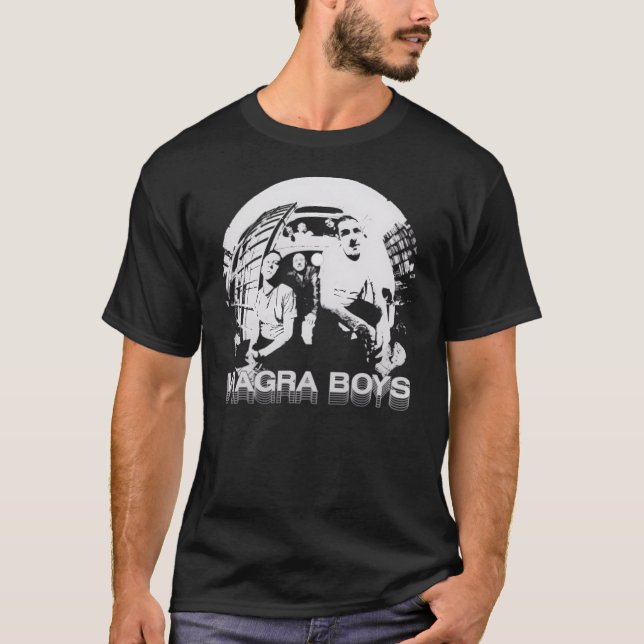 Viagra Boys Post Punk Shrimp Shack Sebastian Murph T-Shirt (Front)
