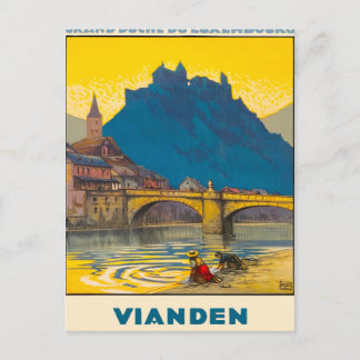 Vianden, Luxembourg Postcard