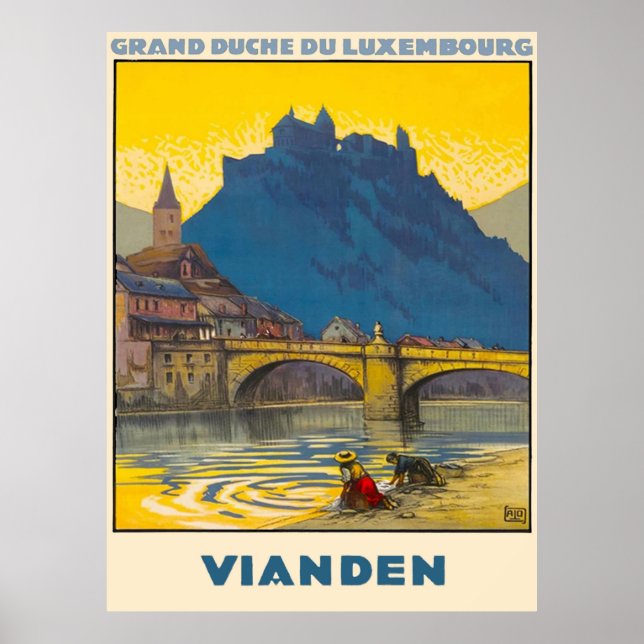 Vianden, Luxembourg Poster (Front)