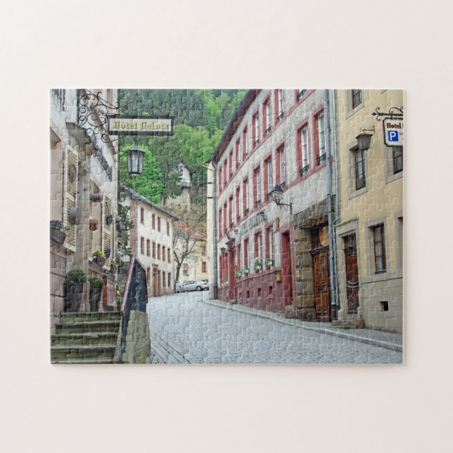 Vianden, Luxembourg street scene Jigsaw Puzzle (Horizontal)