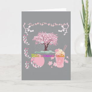 Vibe Attracts Tribe grey Card