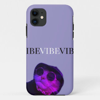 vibe cat iPhone 11 case