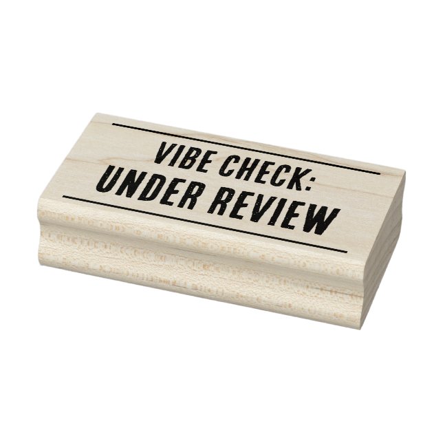 Vibe Check: UNDER REVIEW Stamp (Stamp)