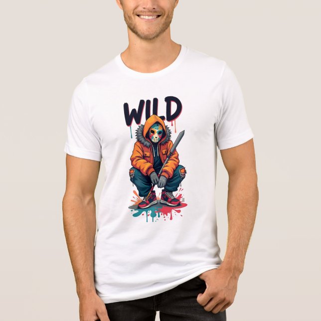 "Vibe of the Streets" Tri-Blend Shirt (Front)