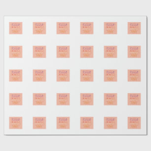 Vibes for a good day wrapping paper