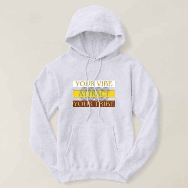 Vibes Hooded Sweat-Shirt Hoodie (Design Front)
