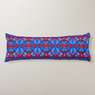 Vibrant 3D Colourful Digital Design Body Pillow