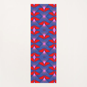 Vibrant 3D Colourful Digital Design Yoga Mat