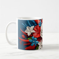 Vibrant 3d flowers