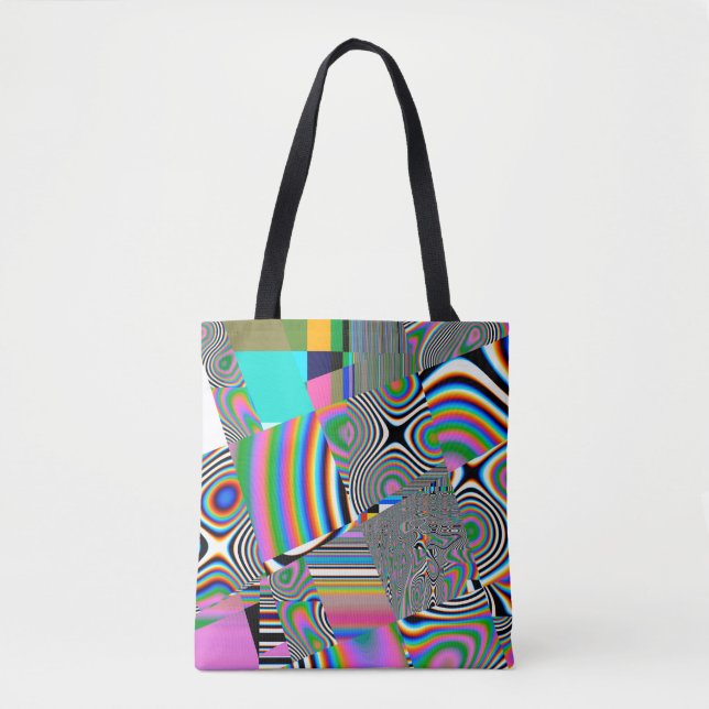 Vibrant abstract background. Colourful pattern. Ge Tote Bag (Front)