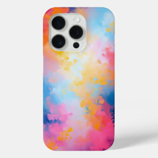 Vibrant Abstract – Bold Pink iPhone 15 Pro Case