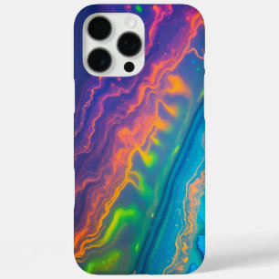 Vibrant Abstract Bright Colorful iPhone 16 Pro Max Case