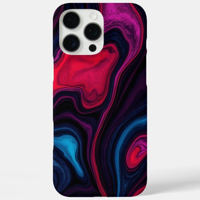 Vibrant Abstract  Bright Colourful Case-Mate iPhone Case (Back)