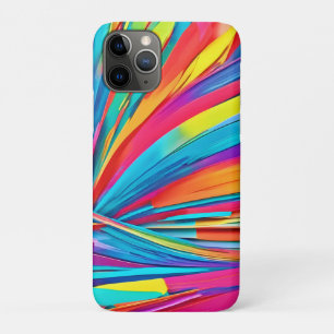 Vibrant Abstract Colour Burst iPhone 11 Pro Case
