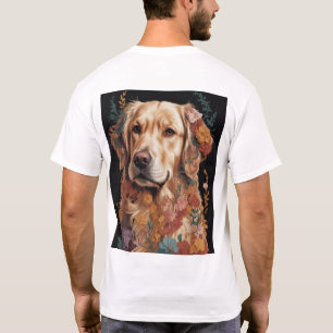 Vibrant Abstract Dog Portrait T-Shirt