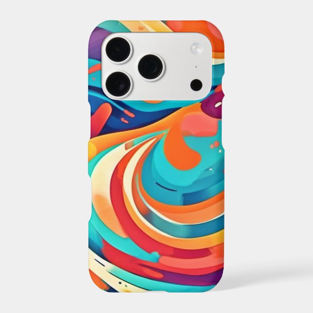 Vibrant Abstract Dreamscape (Back)