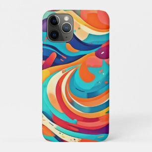 Vibrant Abstract Dreamscape iPhone 11 Pro Case