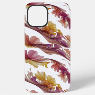 Vibrant Abstract Flower Burst iPhone 12 Pro Max Case