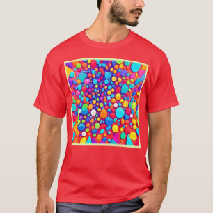 Vibrant Abstract Kaleidoscope T-Shirt