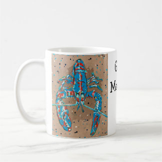 Vibrant Abstract Lobster Mug