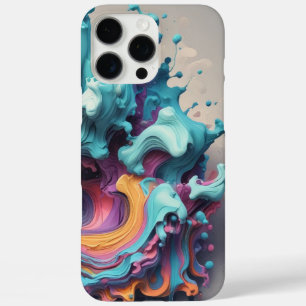 Vibrant Abstract : Make Your Phone a Work of Art iPhone 16 Pro Max Case