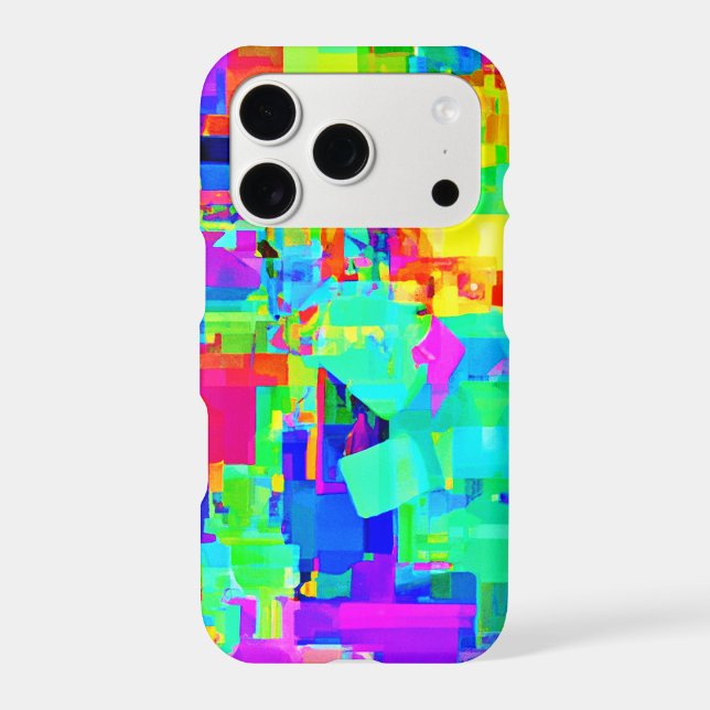 Vibrant Abstract Pattern (Back)