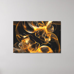 Vibrant Abstract Swirls Art Print