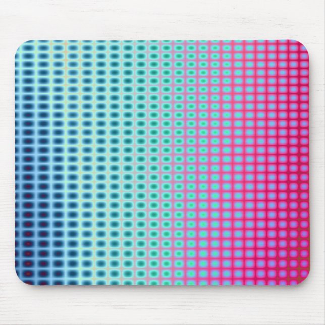 Vibrant Abstract Tiles Mouse Mat (Front)
