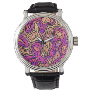 Vibrant Abstract Watch