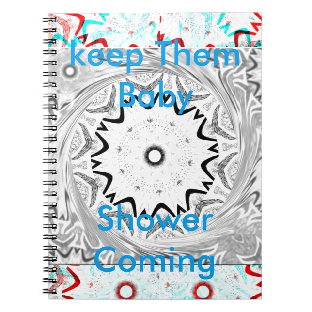 Vibrant African Culture: A Pink and Cyan Fusion Notebook (Front)