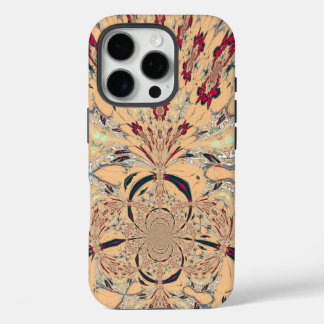Vibrant African Kaleidoscope: A Peachy Delight iPhone 16 Pro Case
